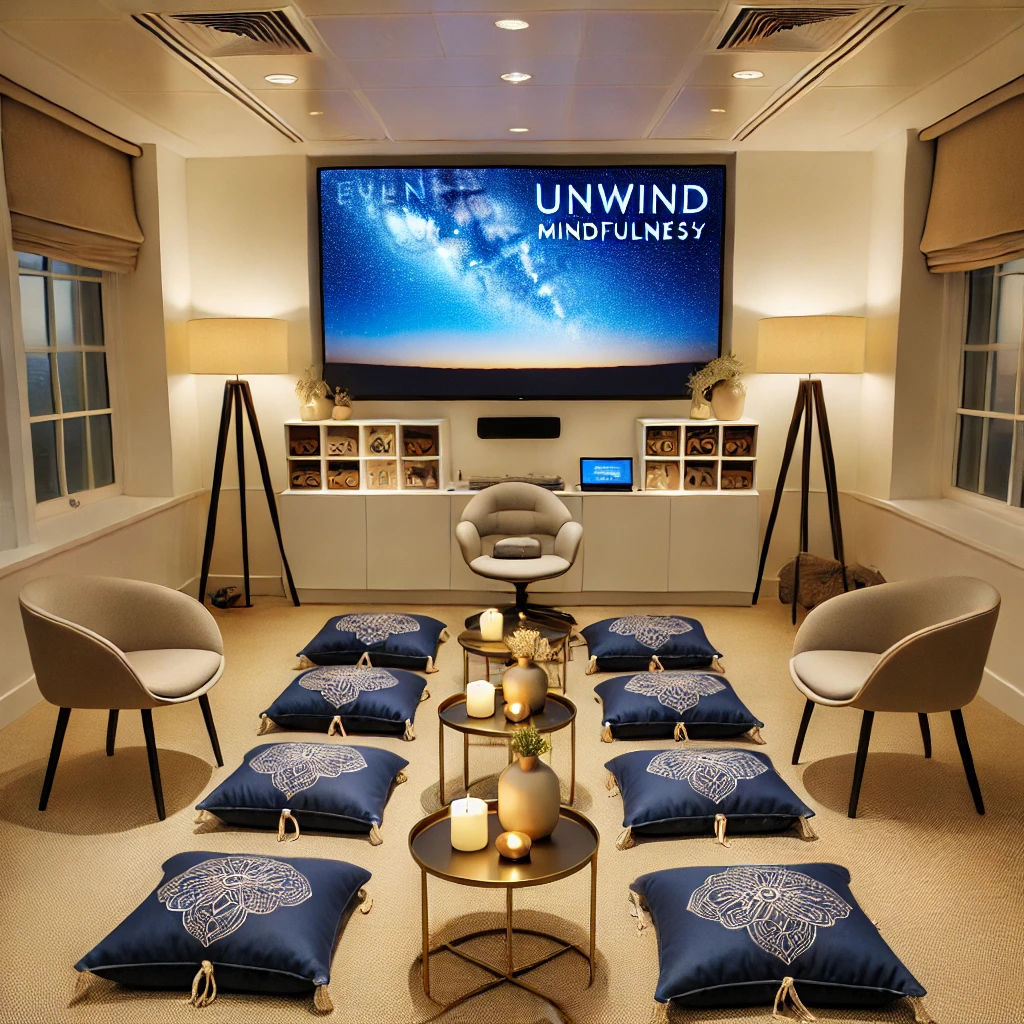 In the midst of a tranquil atmosphere, discover the art of unwinding your mind and body at ‘Evening Unwind: Inner Calm.’ This session offers guided mindfulness and relaxation techniques to help you feel calm, centered and ready to embrace next day's routine with power and peace.